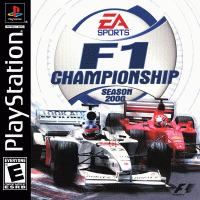 F1 Championship Season 2000 Playstation US box art